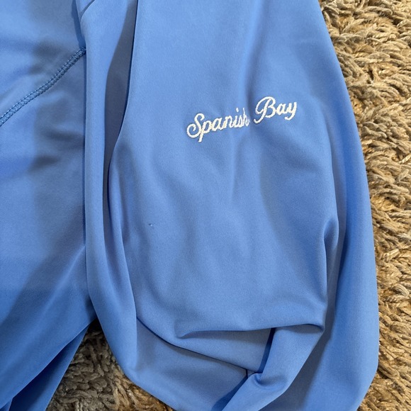 WOMEN'S EP NEW YORK 1/4 ZIP MOCK‎ POLO Spanish Bay SIZE Large L - Picture 4 of 5